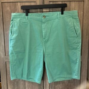 Jonnie-O Cotton Stretch Shorts 40 Teal Green